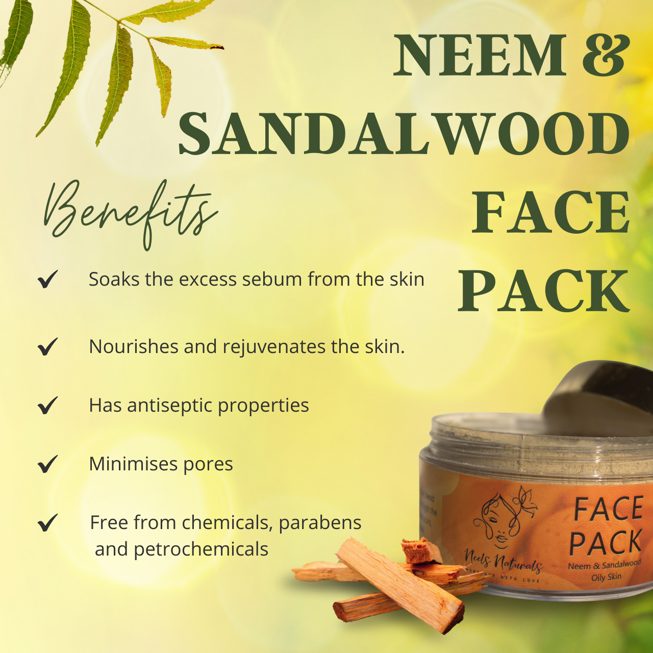 Neem & Sandalwood Face Pack