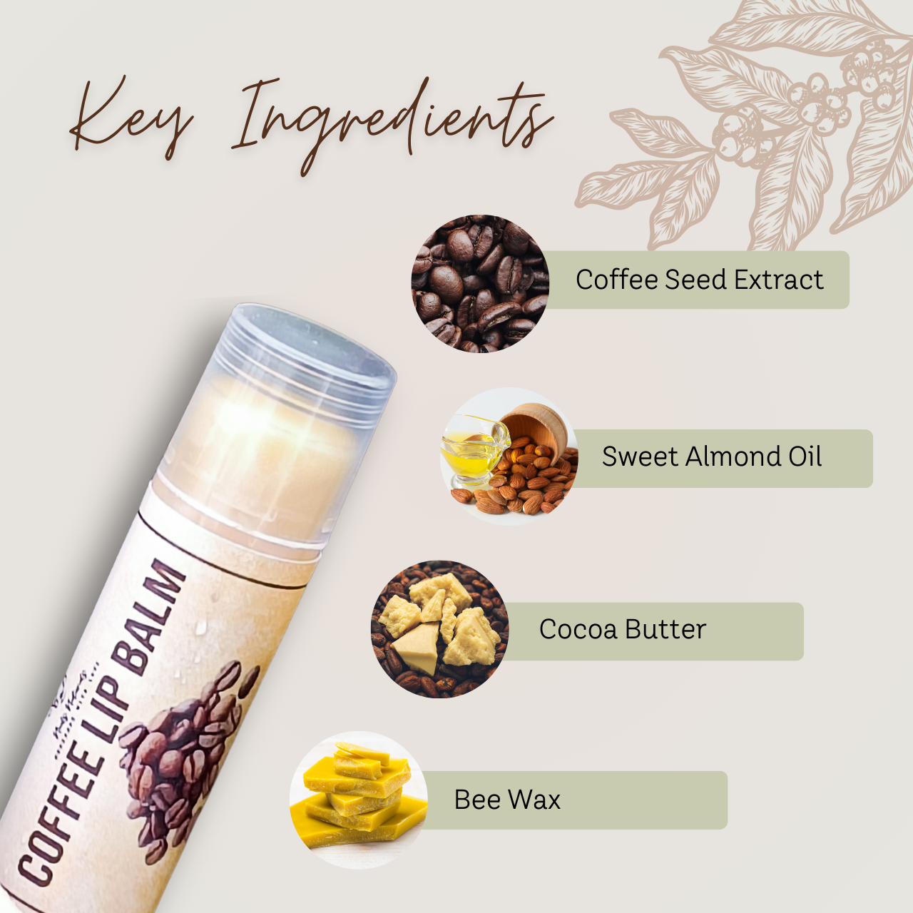 Coffee Lip Balm