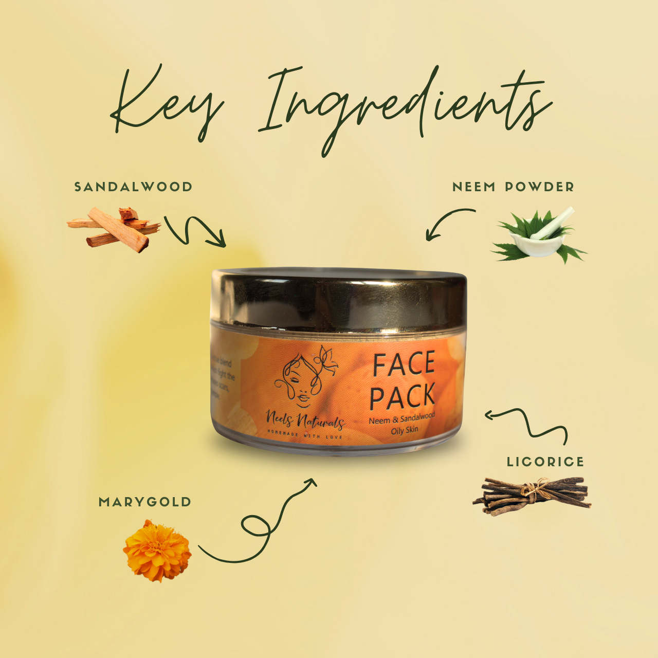 Neem & Sandalwood Face Pack
