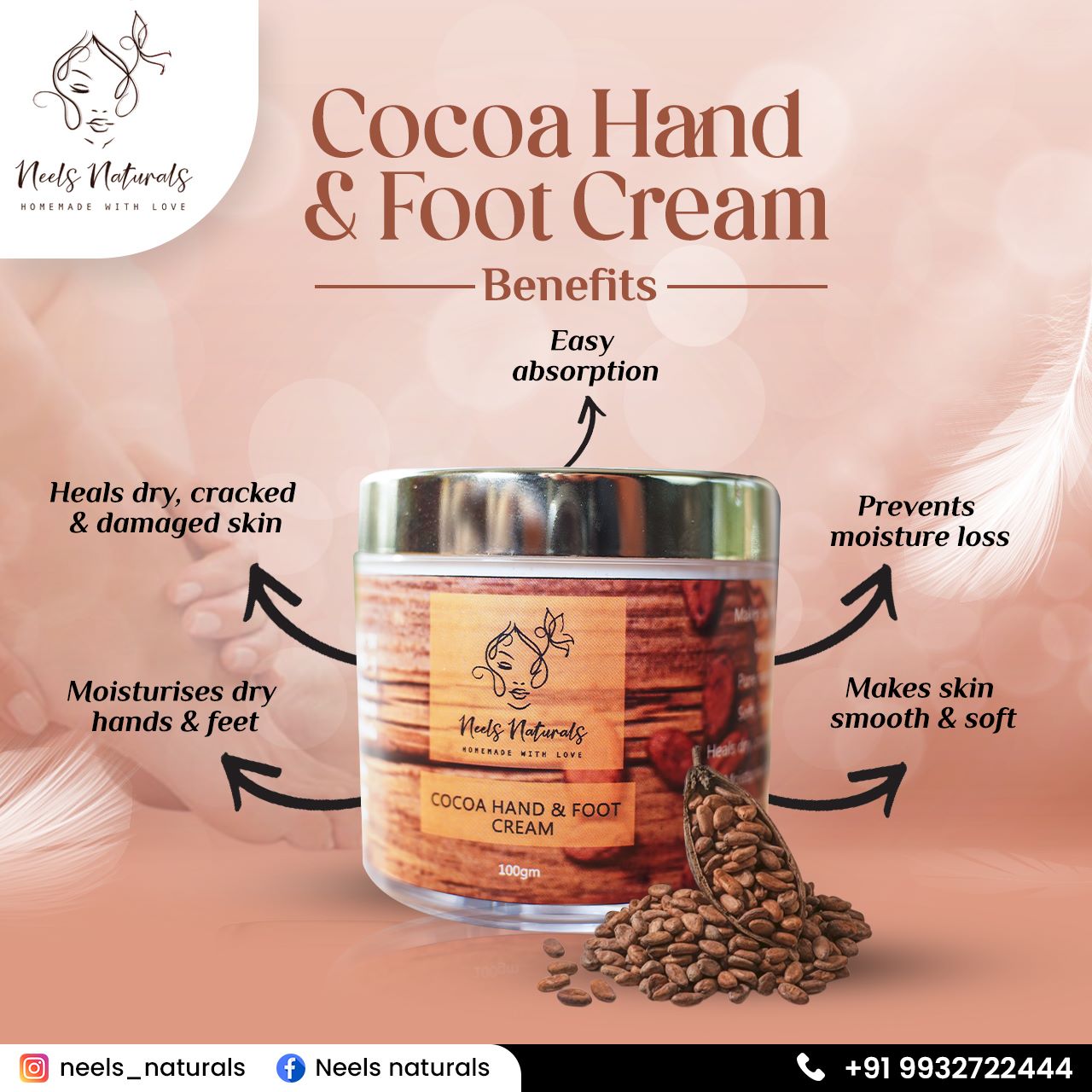 Cocoa Hand & Foot Cream