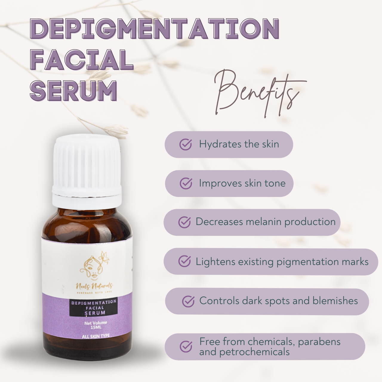 Depigmentation Serum