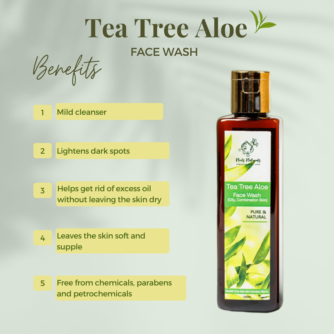 Tea Tree Aloe Face Wash