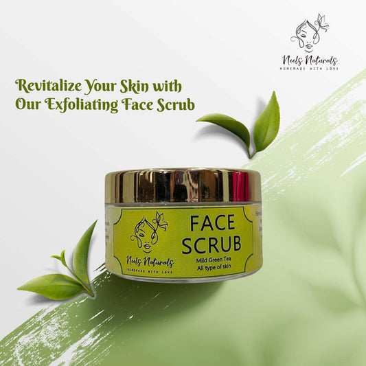 Mild Green Tea Face Scrub